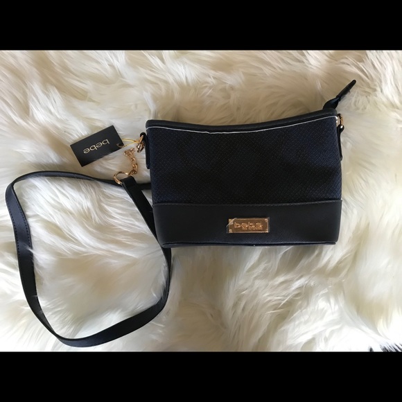 BEBE SNAKE PRINT CROSSBODY - Picture 7 of 8